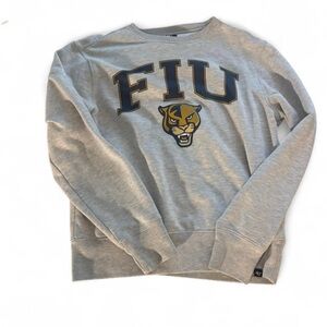 47 Brand Gray FIU Women's Crewneck Sweater